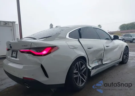 2024 BMW 430I Gran Coupe from USA, damaged, VIN WBA63AV08RFS24690